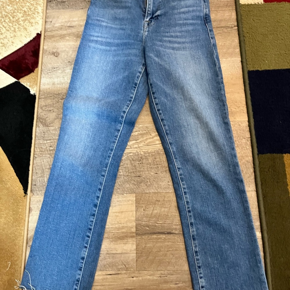 Frame Denim Women's Straight Leg Blue Jeans